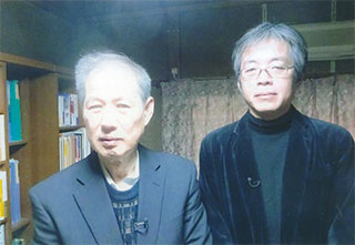 みやま荘で。青木理さんと。2/13（月）