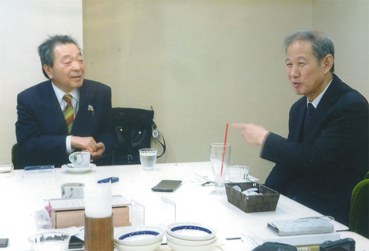 本多清氏と対談。2/20（月）