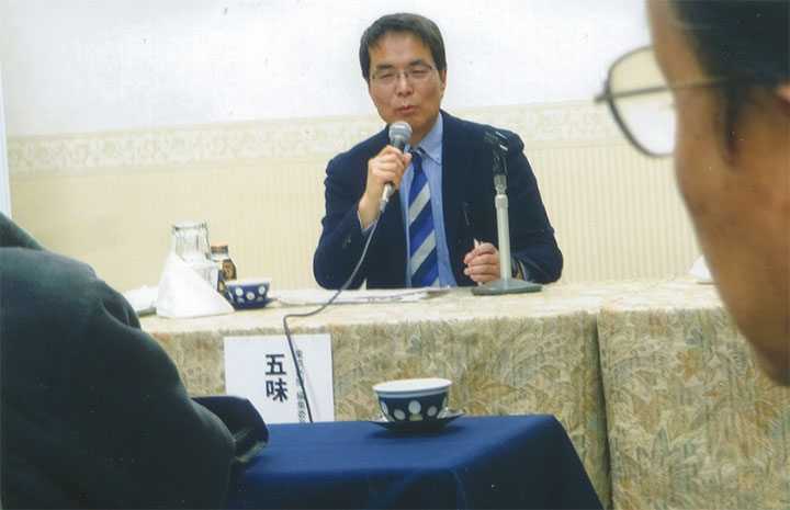 五味さんの講演を聞く。3/29（水）