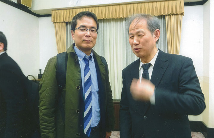 五味洋治さんと