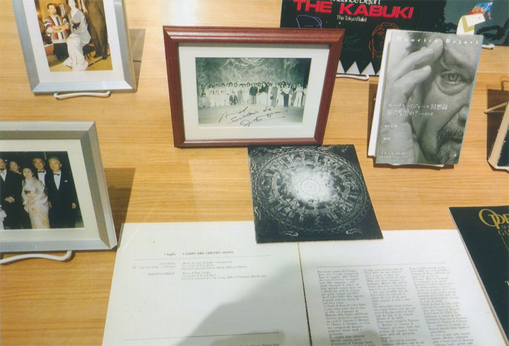 ベジャールのコーナーも