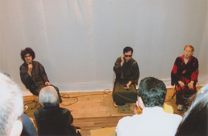 4/8（土）。舞台の後のトーク