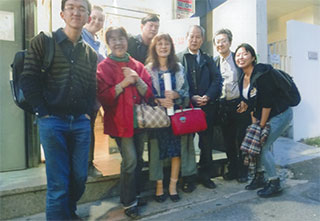 日本から見に来た人も…