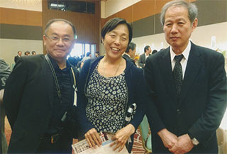 白井基夫さん。鎌仲ひとみさんと