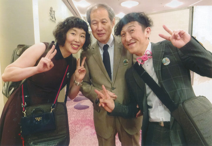 突撃漫才の「おしどり」