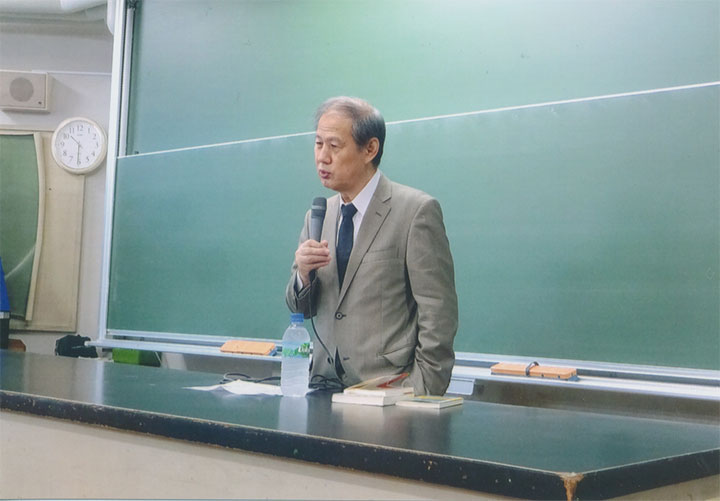 麻布高校で授業。6/17（土）