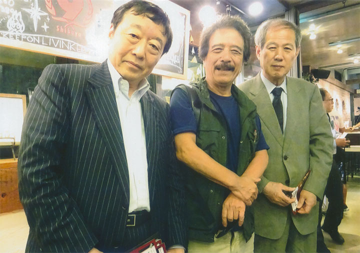 寺脇研さん。平野悠さん。鈴木