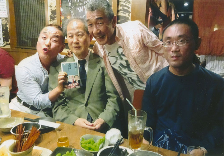 談慶さん。ヒロさん。平田君