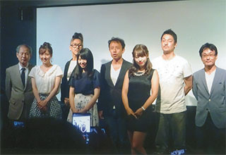 映画「ベースメント」の舞台挨拶。7/21（金）