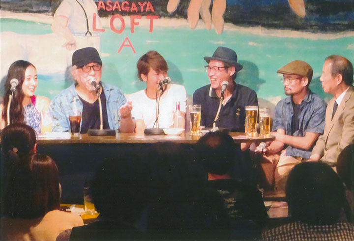 〈第３部〉PANTAさん（左から２人目）を迎えて