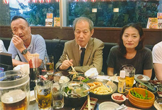 蓮池さん。中村監督と