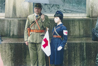 ここにも兵隊さんが