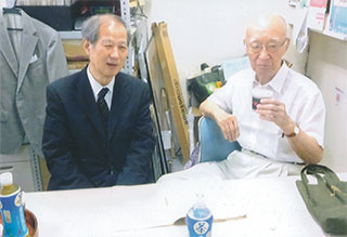 池袋新文芸坐で。半藤一利さんと