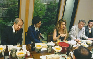 シリア大使の送別会。8/10