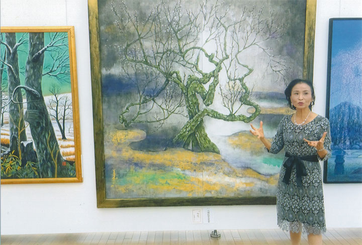 内閣総理大臣賞の菖蒲みえこさん