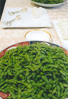 だだちゃ豆です