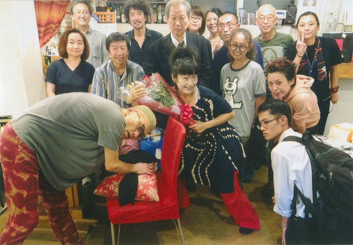 劇団の人たちと