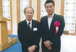 細野豪志さんと。9/20（水）