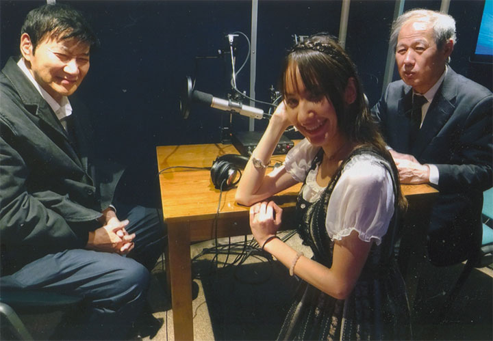 北芝健さん、ユリアさんとラジオ出演。9/19（火）