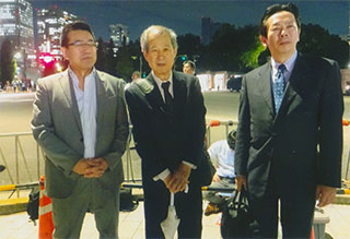 井筒さん、鈴木、植草さん