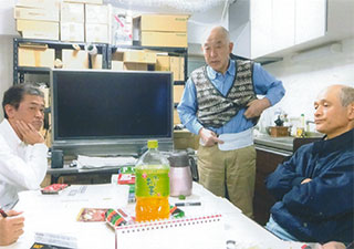 腰を痛めている礼仁さん