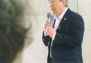 小川原さんの挨拶