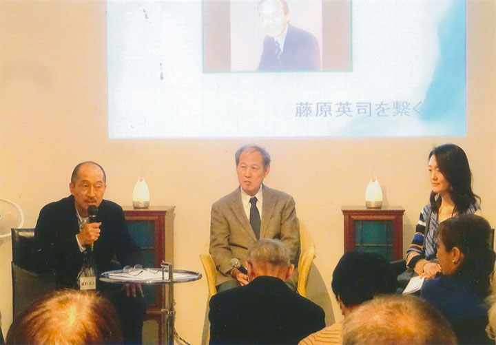 私も話しました