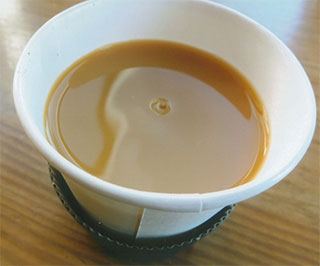 ゴルゴ・コーヒーを飲みました