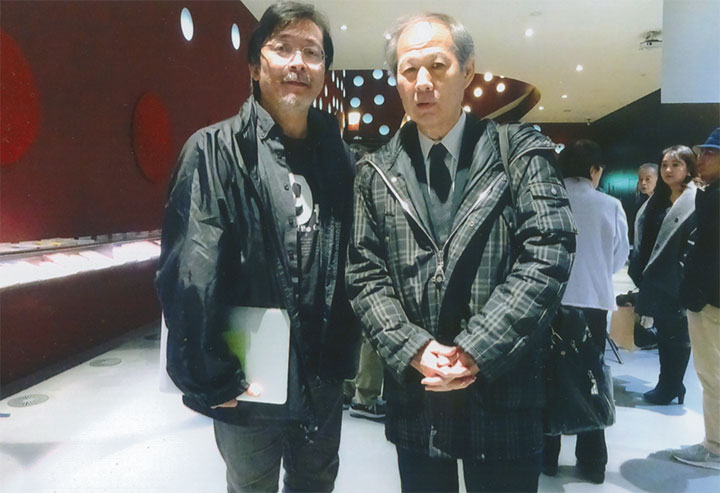 「座・高円寺」で。坂手さんと。11/19（日）