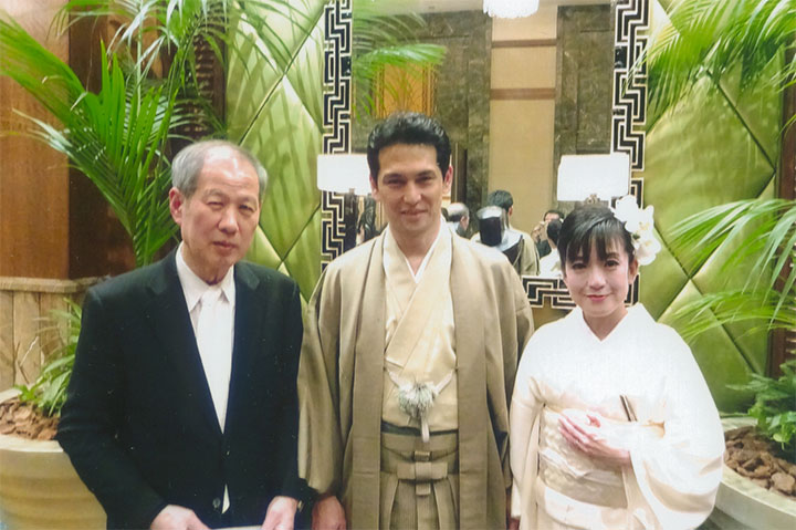 松浦威明氏と増田祐有子さん。11/23（木）