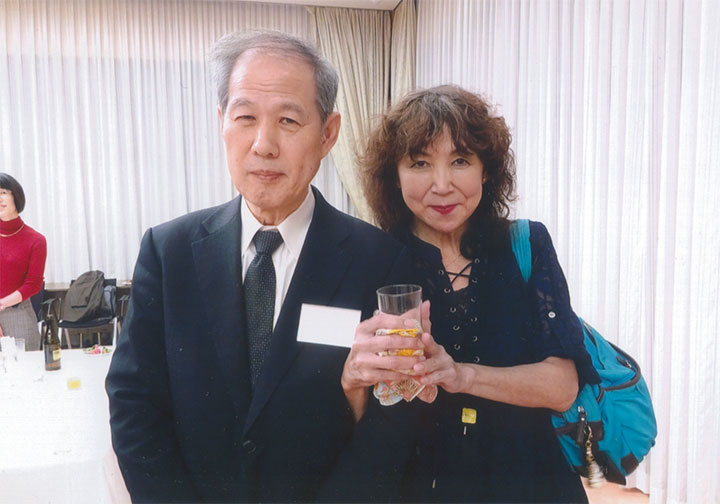 漫画家の石坂啓さんと