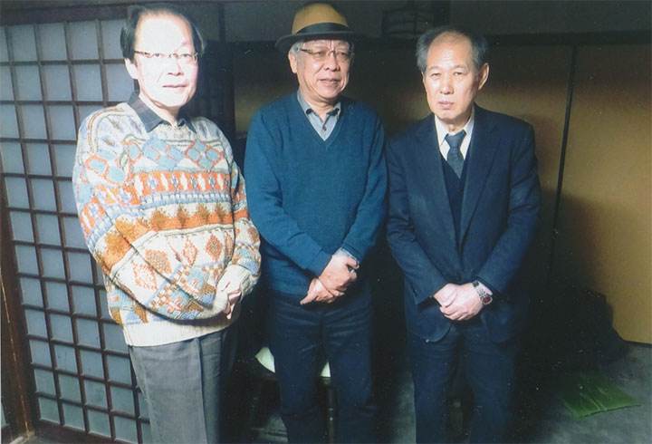 井上章一さん。岡村正史さんと。12/12