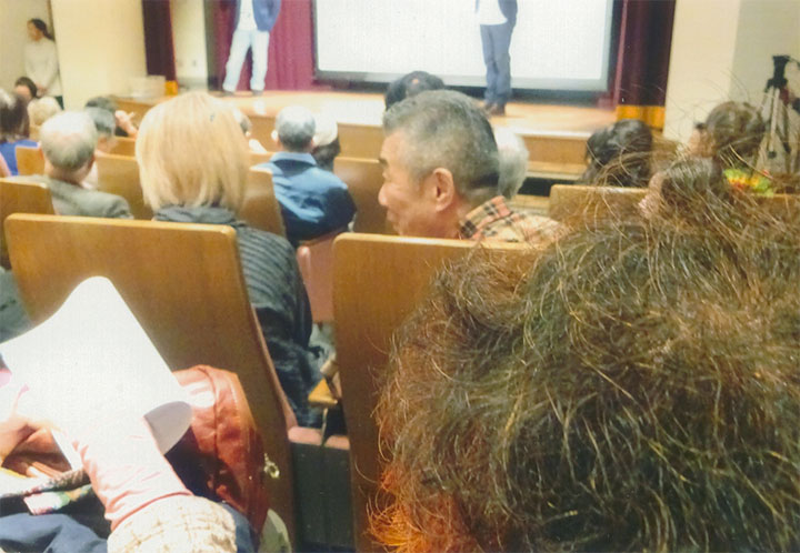 映画「獄友」試写会で。12/20