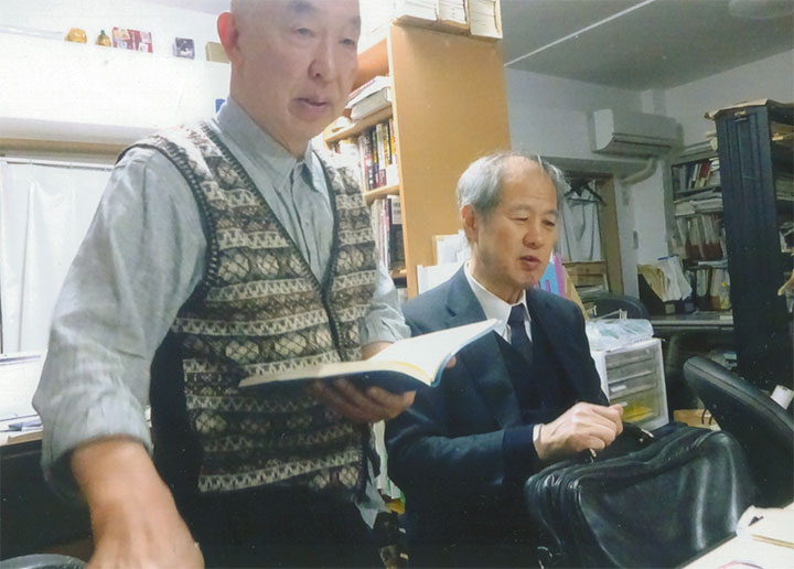 椎野事務所で。12/20