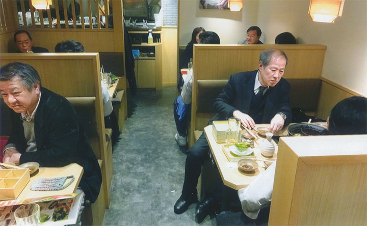 一水会忘年会。12/26（火）