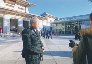 1/1（月）朝８時。人は少ないです