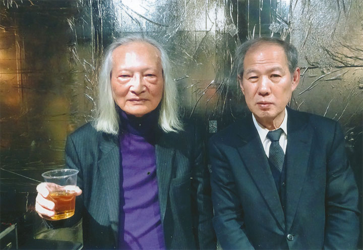 終わって、お酒を