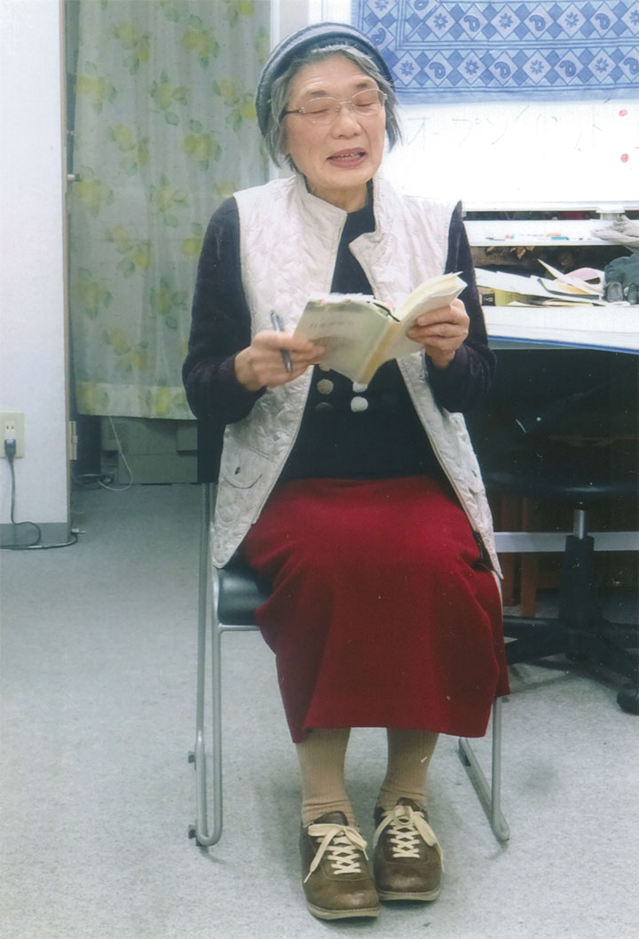 蠣崎さんの朗読