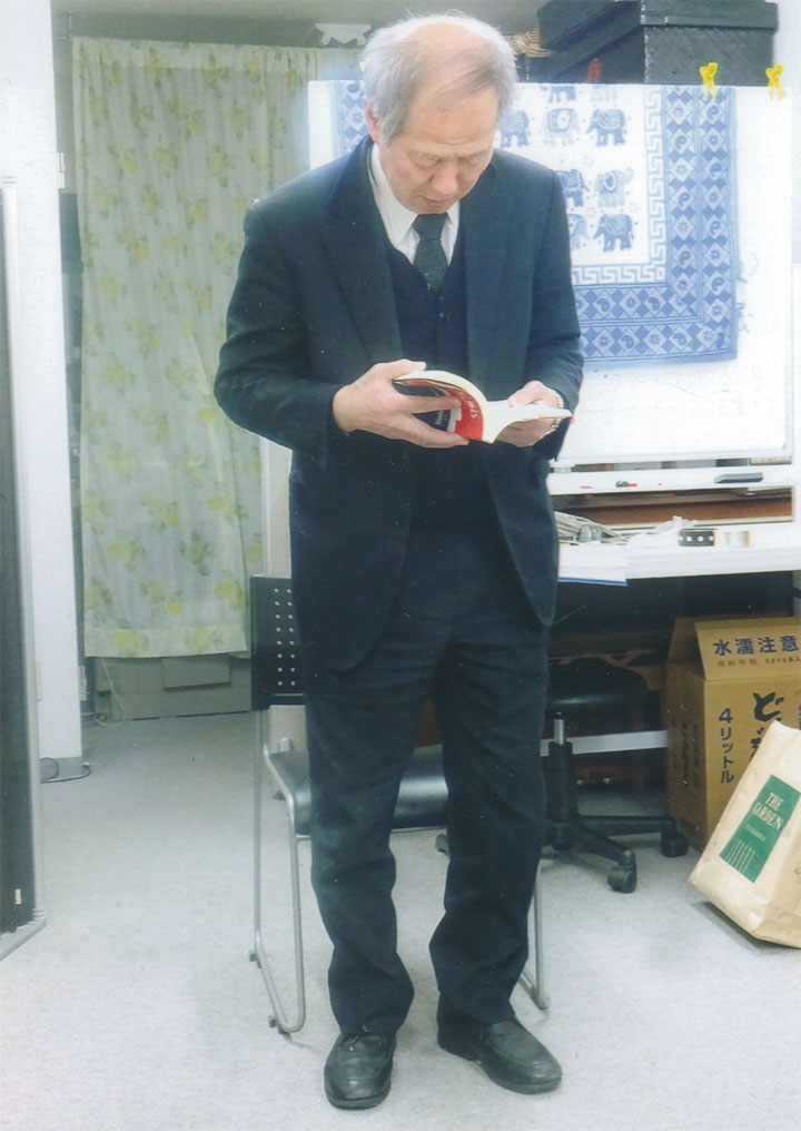 私も、多喜二について書いた本を朗読