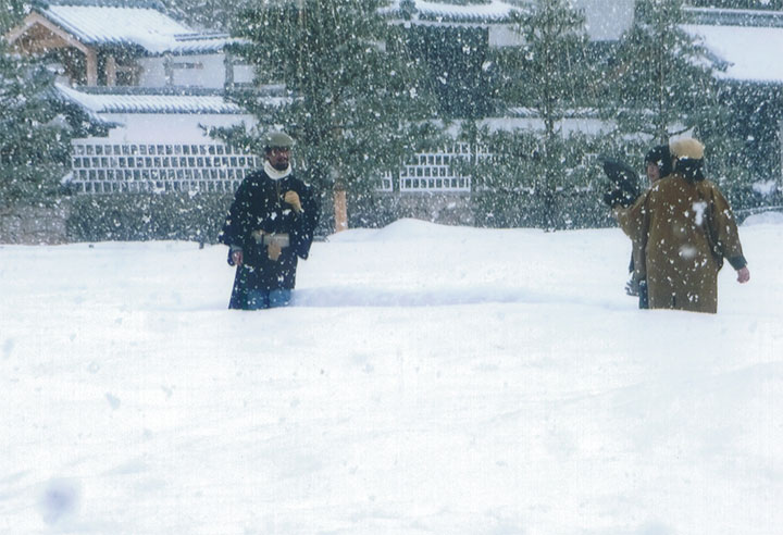 歩くのも大変です