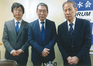 山口君、佐々木さん、鈴木