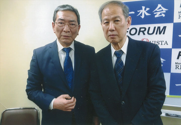 講師の佐々木良昭さんと