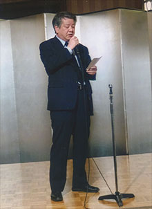 木村三浩氏の「献杯」から始まりました。