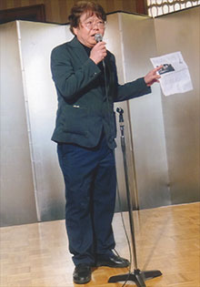 中森明夫さんと