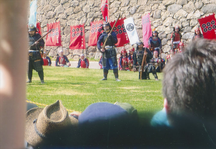 「上田真田まつり」会場で