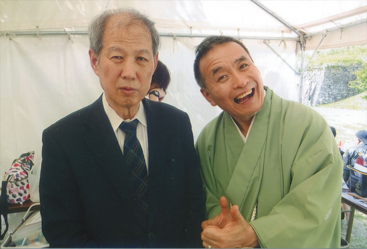 司会をしていた立川談慶さんと