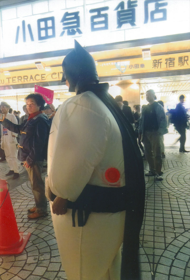 小太りのバットマンもいました