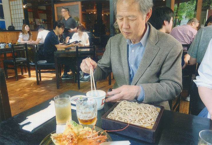 名物「天せいろ」を食べました