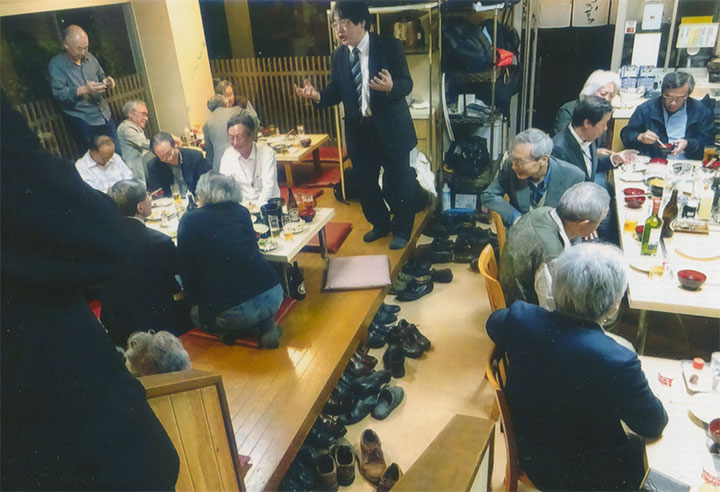 大勢が集まりました