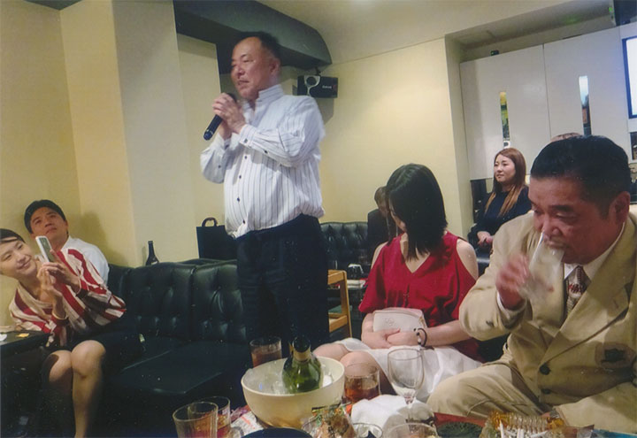 番家誠氏の挨拶